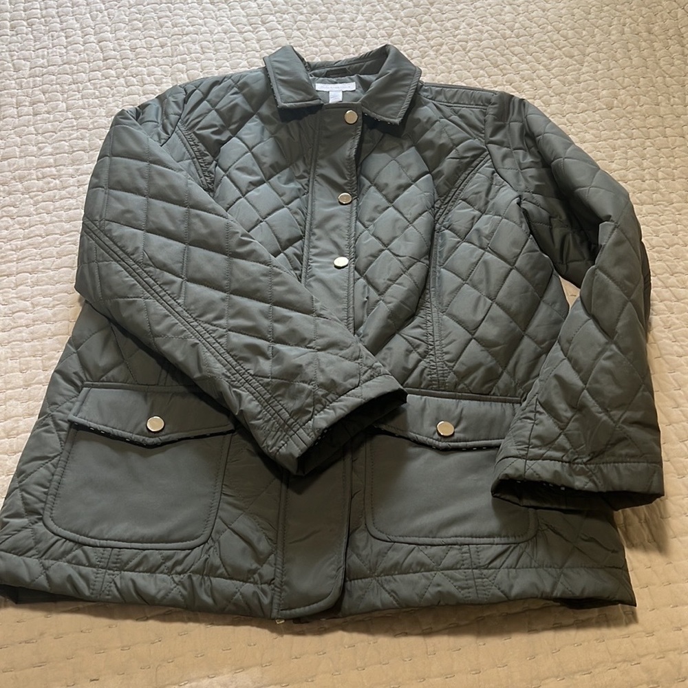 Fall weather jacket by Charter Club.